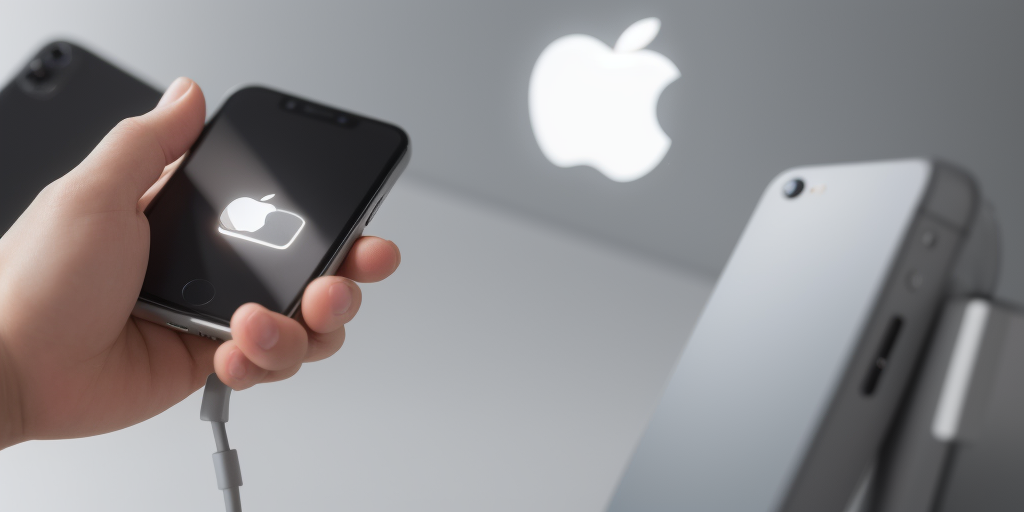 Brancher l’iPhone à un chargeur officiel