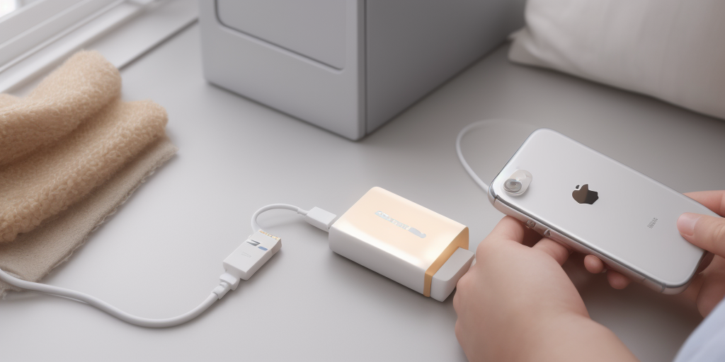 Inspecter le port de charge de l'iPhone