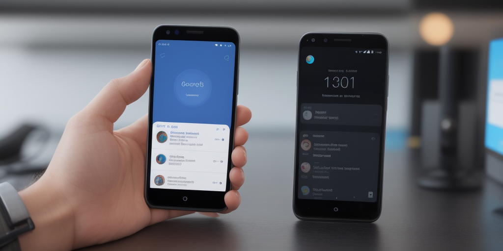 Poser une question vocale à Gemini avec le micro