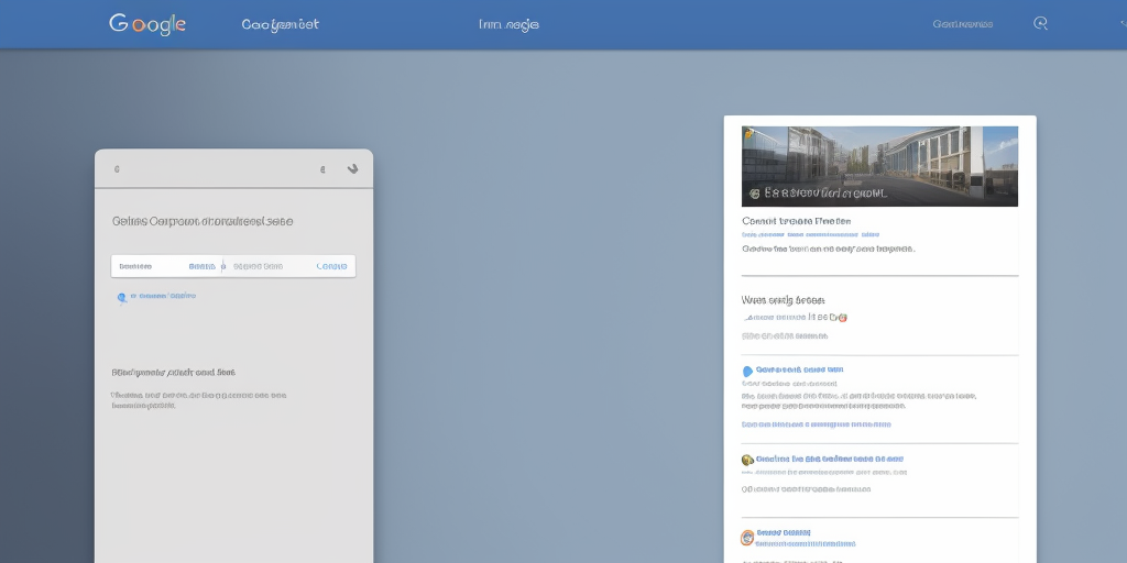 Cliquer sur le lien bleu dans Google