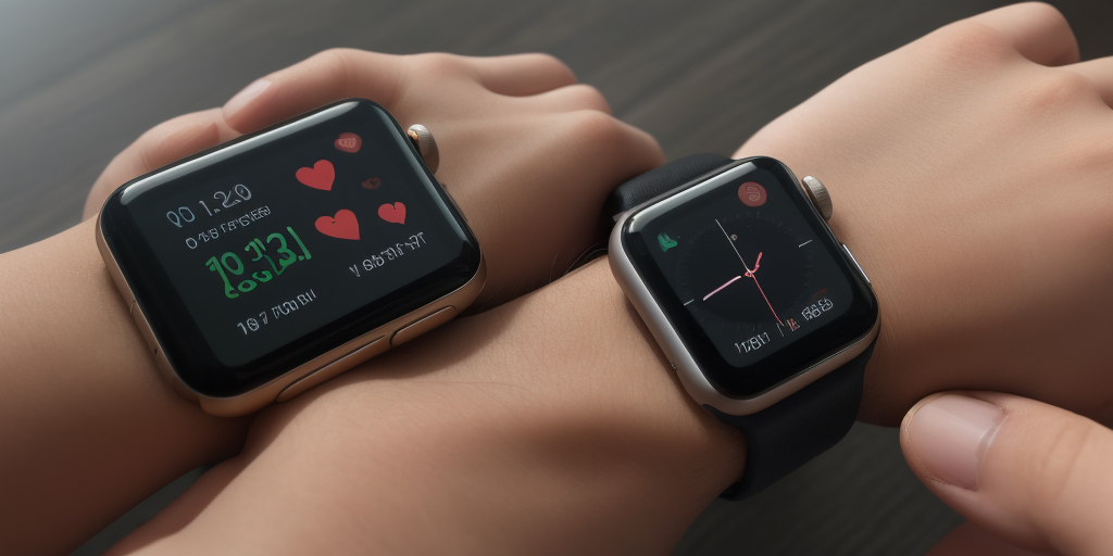 Appuyer sur la couronne digitale Apple Watch