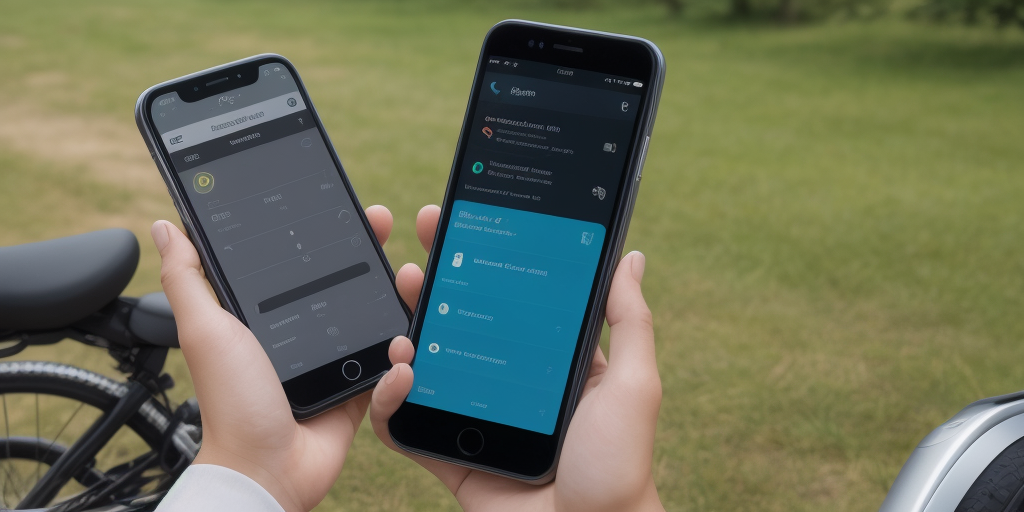 Configurer l'application mobile pour le vélo