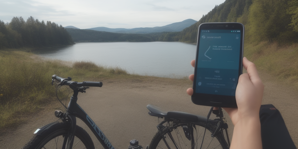 Sélectionner le mode vélo dans le menu principal