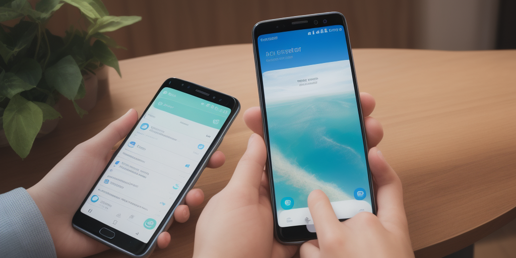Glisser le raccourci torche dans la barre Samsung