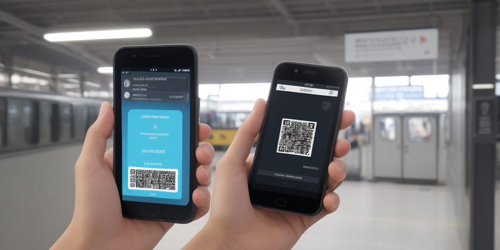 Utiliser le QR code pour embarquer