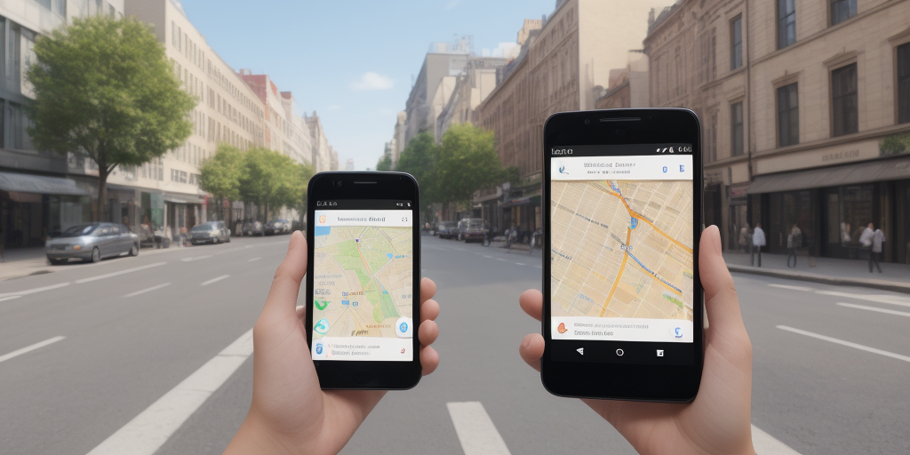 Utiliser la réalité augmentée avec Google Maps