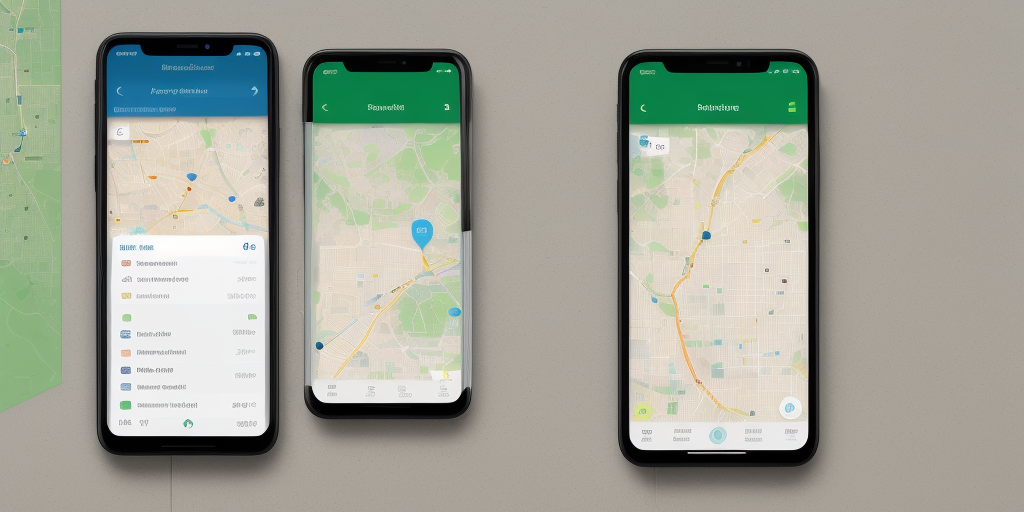 Sélectionner la zone de stationnement sur la carte