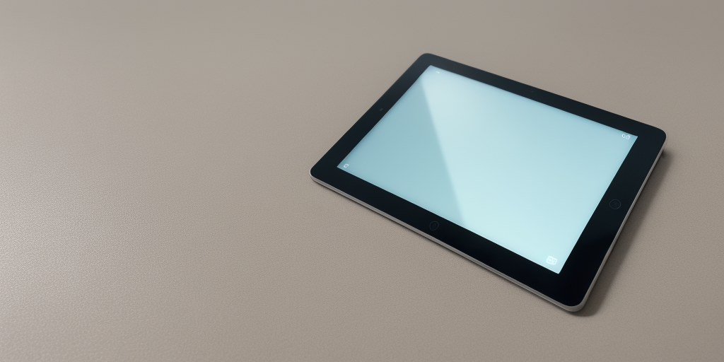 Allumer la tablette avec le bouton latéral