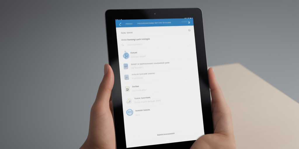 Comment supprimer une application sur sa tablette