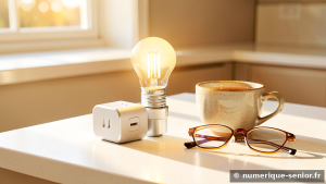 Les meilleures ampoules et prises connectées pour les seniors