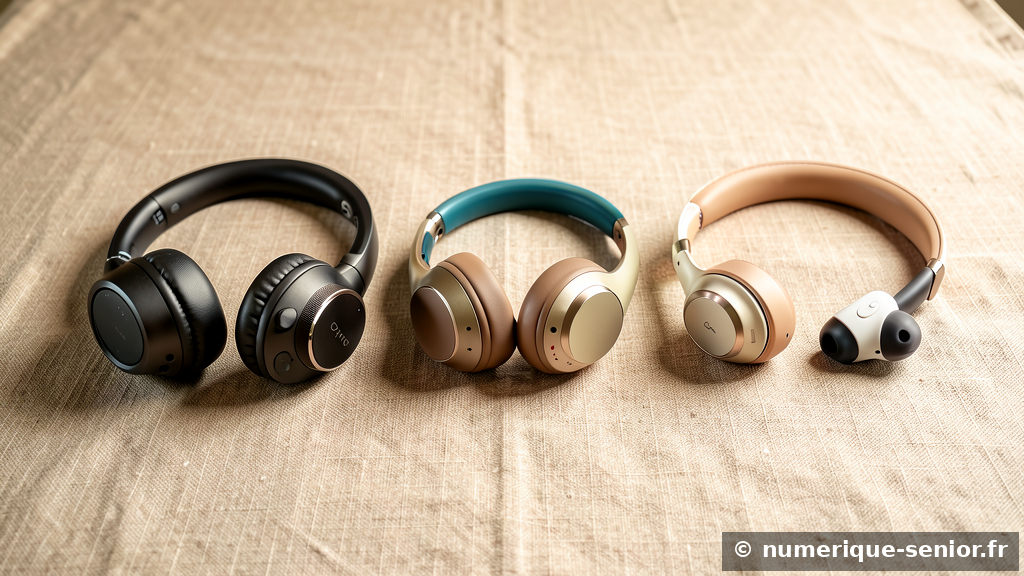 Casques audio/écouteurs faciles d'usage