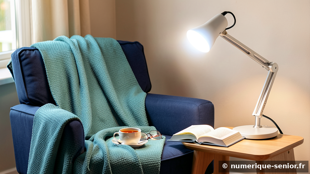 Lampes de lecture adaptées