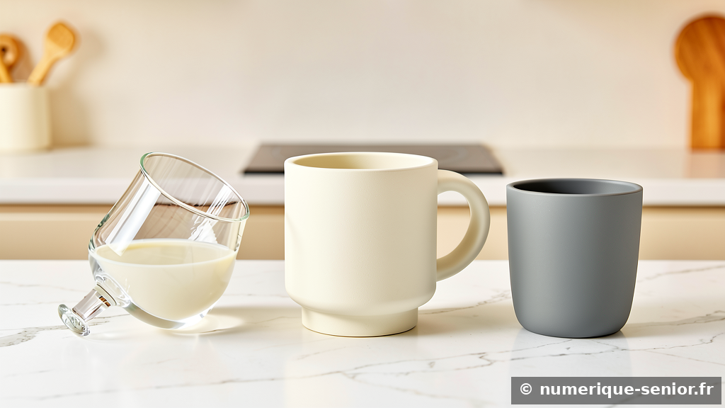 Verres/tasses ergonomiques